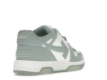 OFF-WHITE Out Of Office OOO Low Tops White Grey