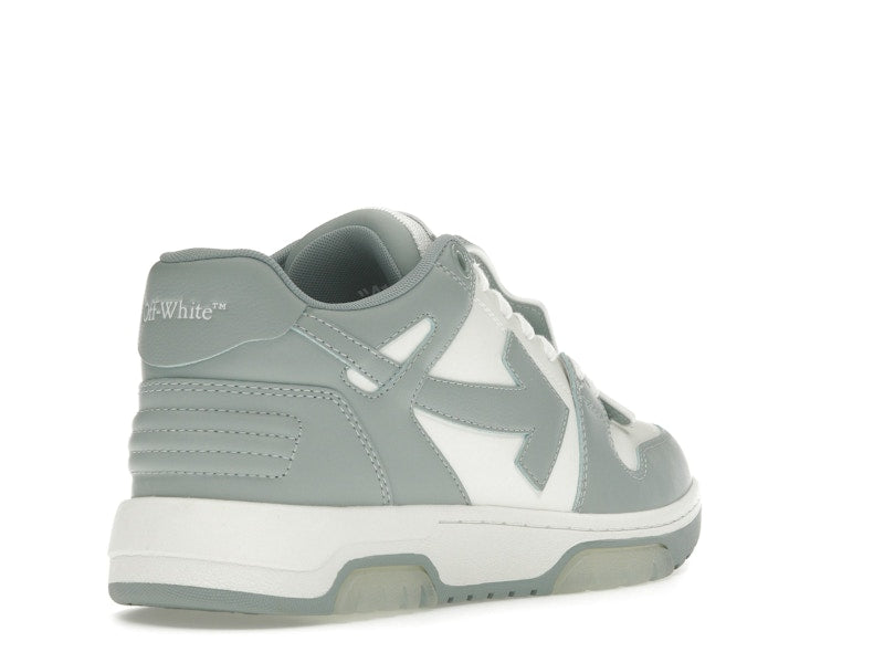 OFF-WHITE Out Of Office OOO Low Tops White Grey