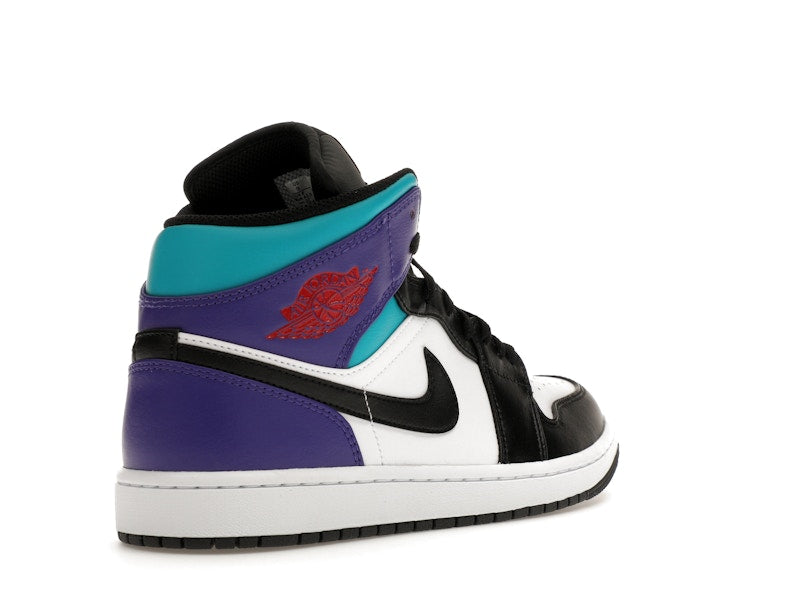 Jordan 1 Mid Court Purple Tropical Twist