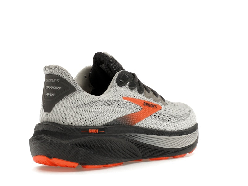Brooks Ghost 17 Oyster Mushroom Orange Ebony