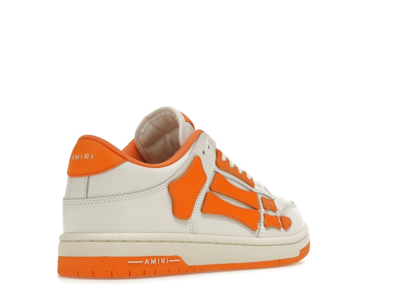 AMIRI Skel Top Low White Orange