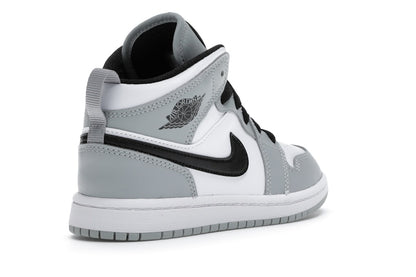 Jordan 1 Mid Light Smoke Grey (PS)