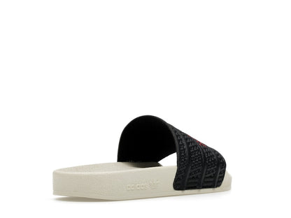 adidas Adilette Slides 100 Thieves Black Red