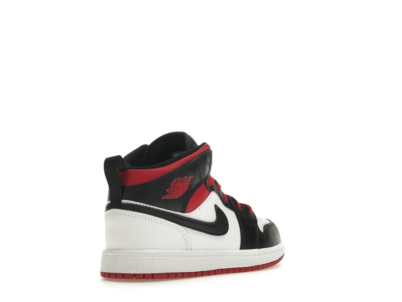 Jordan 1 Mid Gym Red Black Toe (PS)