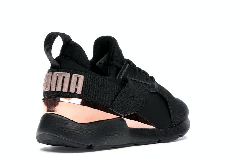 Puma Muse Metal Black Rose Gold (Women's)