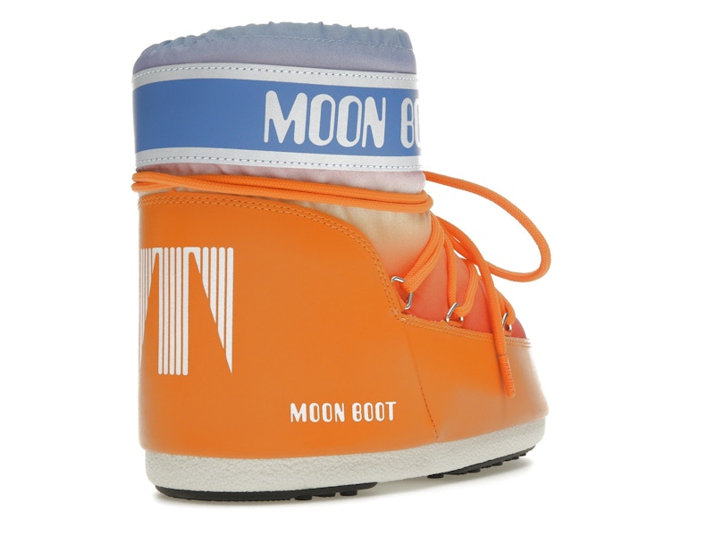 Moon Boot Icon Low Boot Sunrise Orange