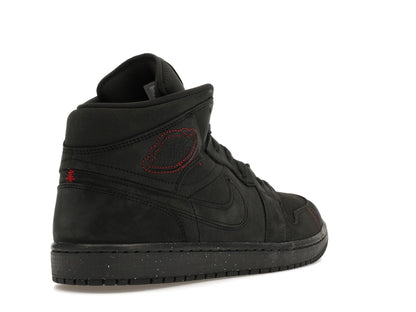 Jordan 1 Mid SE Craft Dark Smoke Red