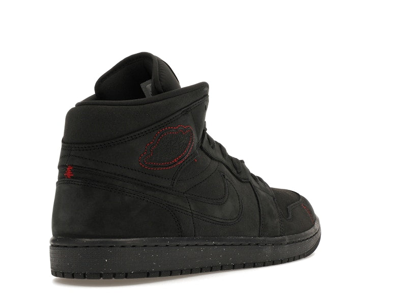 Jordan 1 Mid SE Craft Dark Smoke Red