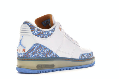 Jordan AJF 3 White University Blue Sunset