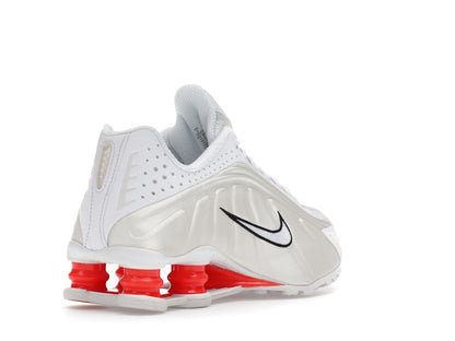 Nike Shox R4 White Phantom Picante Red (Women's)