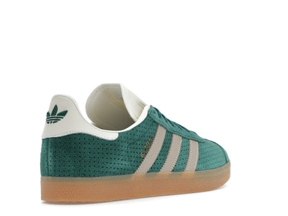 adidas Gazelle Collegiate Green Wonder Beige Gold Metallic