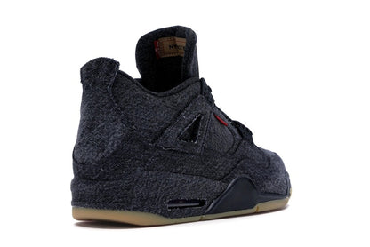 Jordan 4 Retro Levi's Black (Blank Tag)