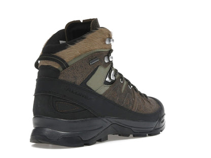 Salomon X-ALP Mid Distressed Leather GTX Dark Earth Black