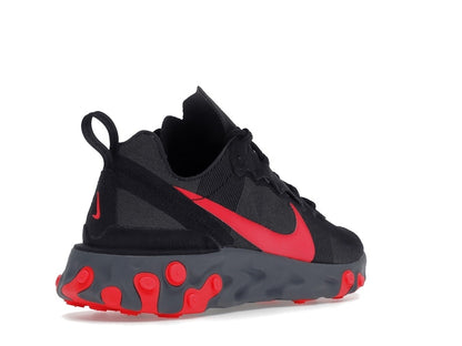 Nike React Element 55 Black Solar Red (Women's)