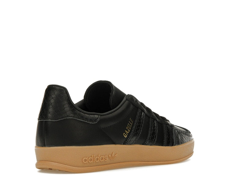 adidas Gazelle Indoor Core Black Snakeskin