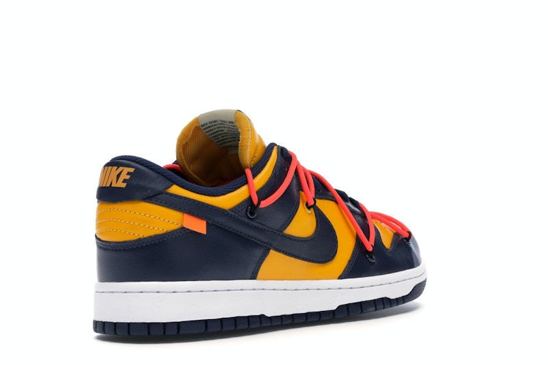 Nike Dunk Low Off-White University Gold