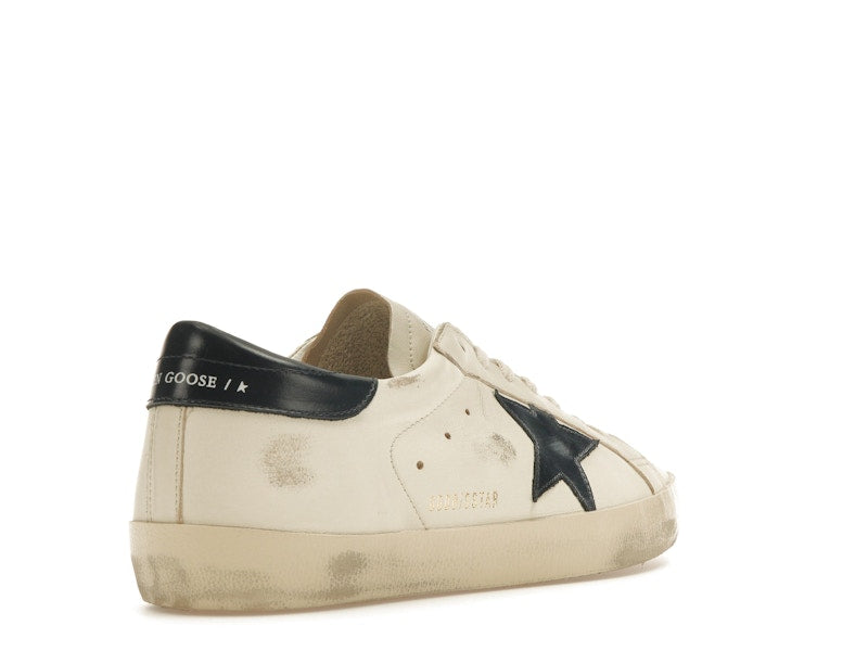 Golden Goose Super-Star Beige Night Blue
