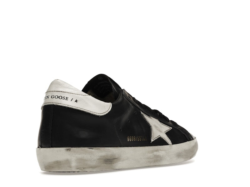 Golden Goose Super-Star Black White Leather