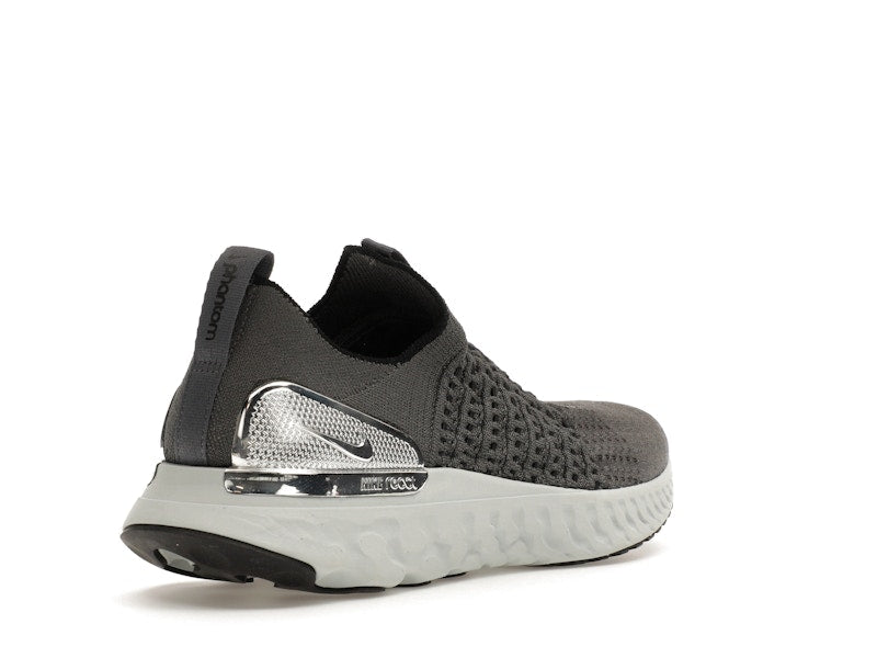 Nike React Phantom Run Flyknit 2 Iron Grey Silver