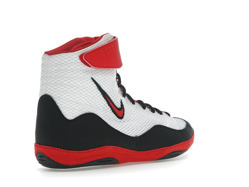 Nike Inflict White Black University Red