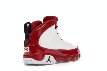 Jordan 9 Retro White Gym Red (PS)