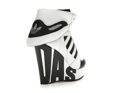 adidas JS Streetball Platform Jeremy Scott White Black (Women's)