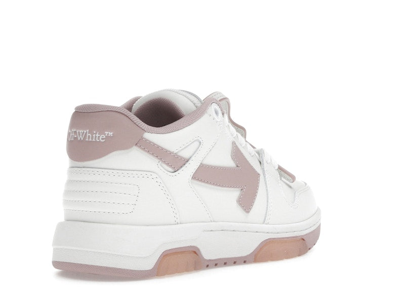 OFF-WHITE Out Of Office OOO Low Tops White Pink (Women's)