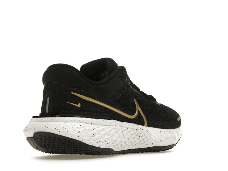 Nike ZoomX Invincible Run Flyknit Black Metallic Gold (Women's)