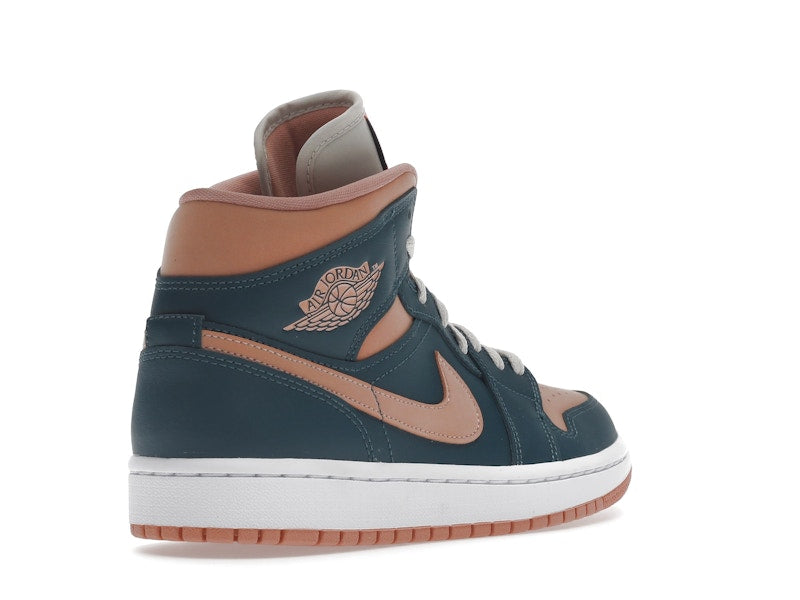 Jordan 1 Mid Dark Teal Green (Women's)