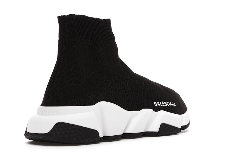 Balenciaga Speed Sneaker Black White Sole (Women's)