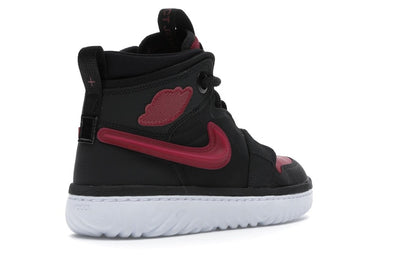 Jordan 1 High React Black Noble Red
