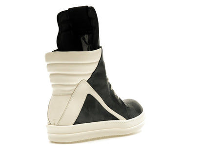 Rick Owens Lido Geobasket Black Milk