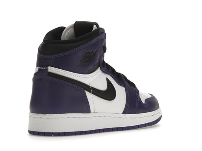 Jordan 1 Retro High Court Purple White (GS)