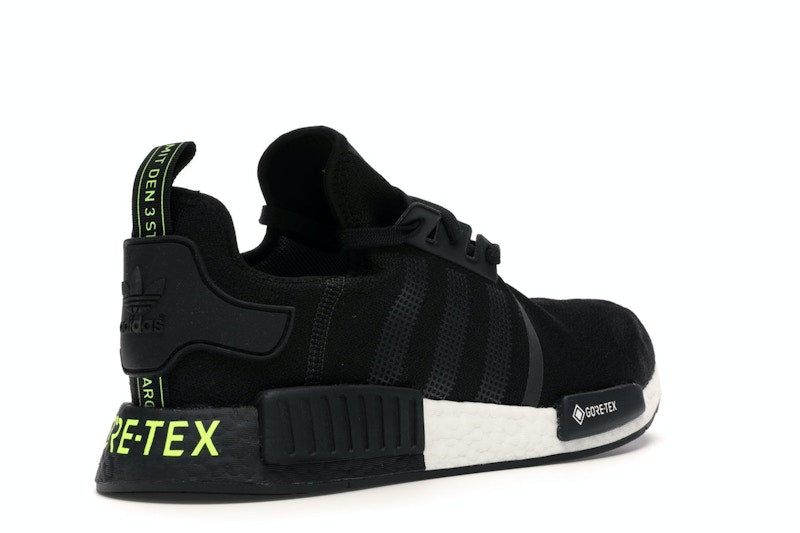 adidas NMD R1 Gore-tex Core Black Solar Yellow