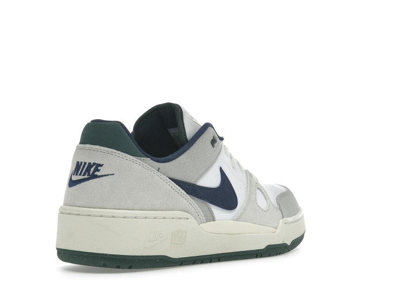 Nike Full Force Low White Midnight Navy Green