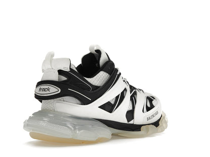Balenciaga Track Clear Sole White Black