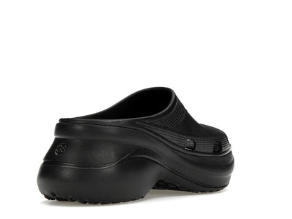 Balenciaga x Crocs Pool Slide Sandals Black (Women's)