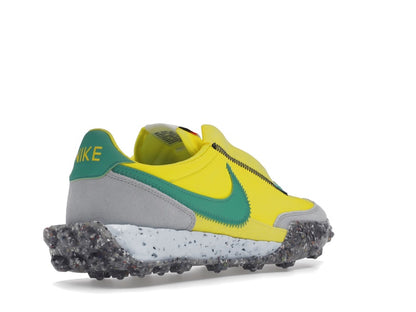 Nike Waffle Racer Crater Yellow Strike Roma Green (Women's)