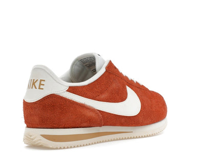 Nike Cortez SE Suede Dark Russet Flax Muslin Sail