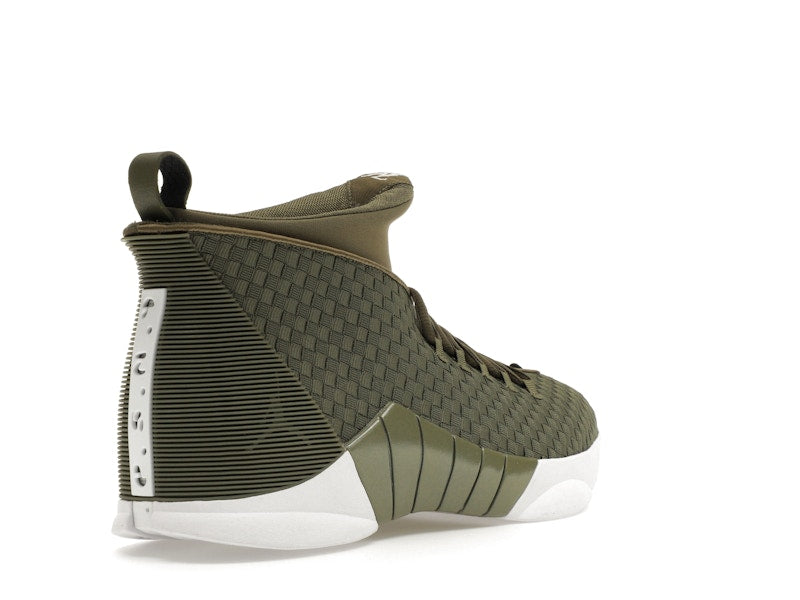 Jordan 15 Retro PSNY Woven Olive