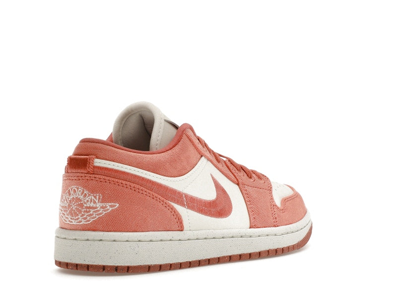 Jordan 1 Low SE Canvas Sky J Orange (Women's)
