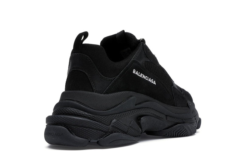 Balenciaga Triple S Triple Black (2018 Reissue) (Nondistressed)
