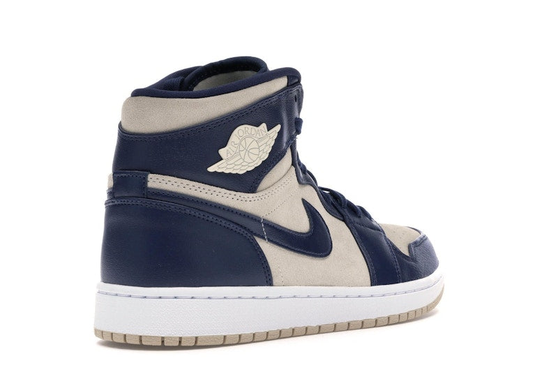 Jordan 1 Retro Premium Midnight Navy Light Cream (Women's)