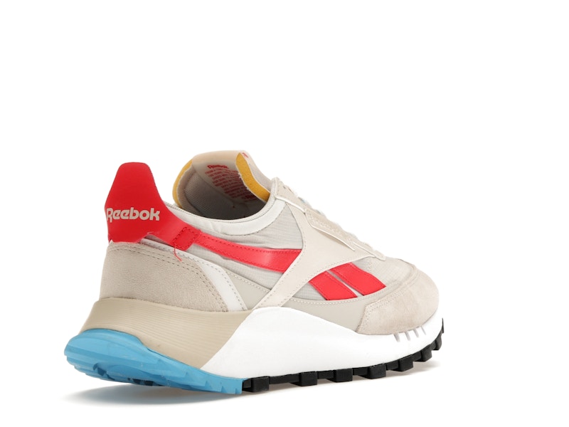Reebok Classic Leather Legacy Alabaster Laser Red