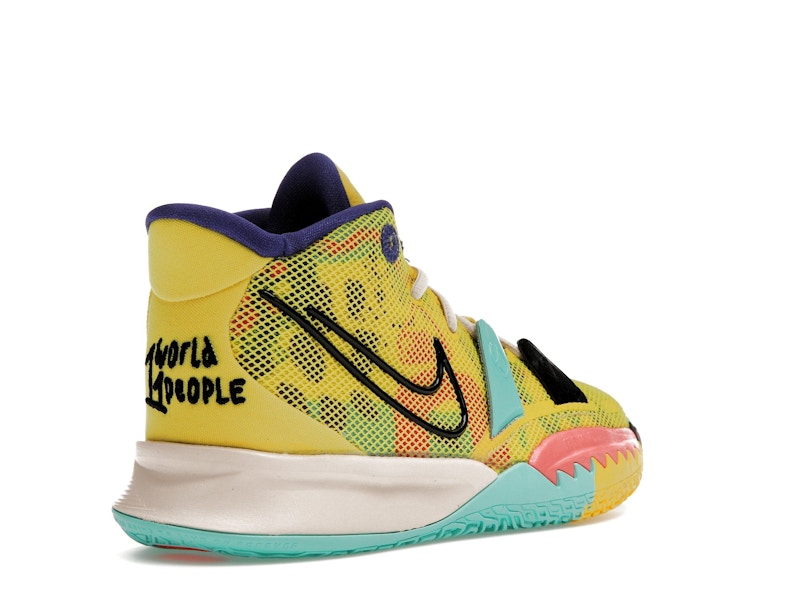 Nike Kyrie 7 1 World 1 People Electric Yellow (GS)