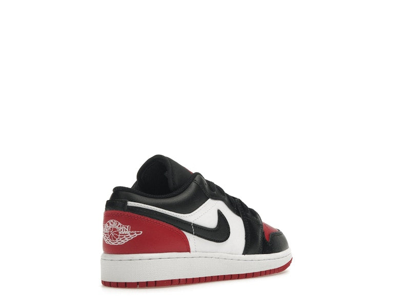Jordan 1 Low Bred Toe 2.0 (GS)