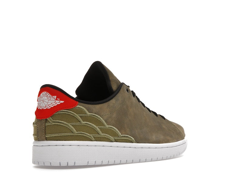 Jordan 1 Centre Court Oil Green