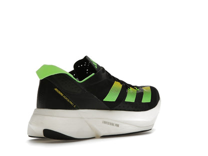 adidas Adios Pro 3 Black Beam Yellow Solar Green