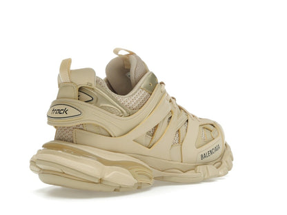 Balenciaga Track Beige Metallic Gold