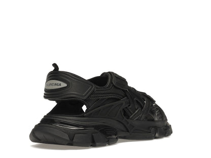 Balenciaga Track Sandal Black